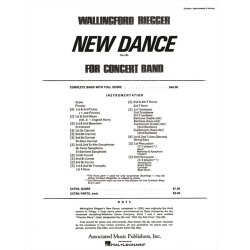 New Dance for Band, Op. 18b (finale)