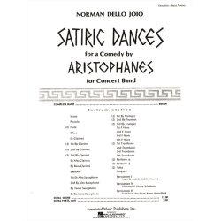 Satiric Dances  Concert Band Full Score