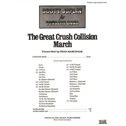 Great Crush Collision Mrch Scscore For Concert Band