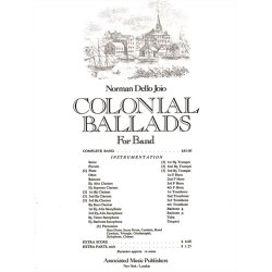 Colonial Ballads Bd Full Sc