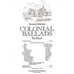 Colonial Ballads Bd Full Sc