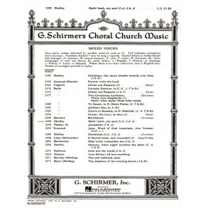 Hark Hark My Soul  Organ