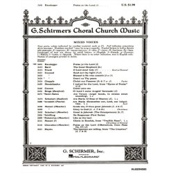 Praise Ye The Lord 150th Psalm  Soprano Solo