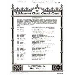 Great And Marvelous Are Thy Works From The Holy City