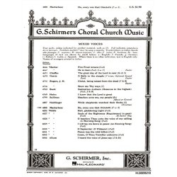 Ho Every One That Thirsteth With Organ Acc