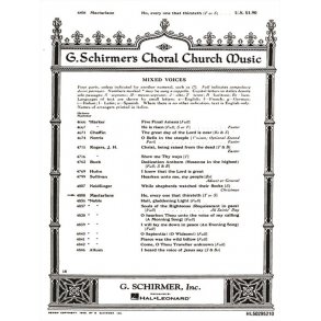 Ho Every One That Thirsteth With Organ Acc