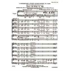 Turn Ye Even To Me Anthem For Alto Or Baritone Solo With Organ Accompaniment