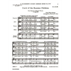 Carol Of Russian Chldren 8 - Part With Organ Accomp