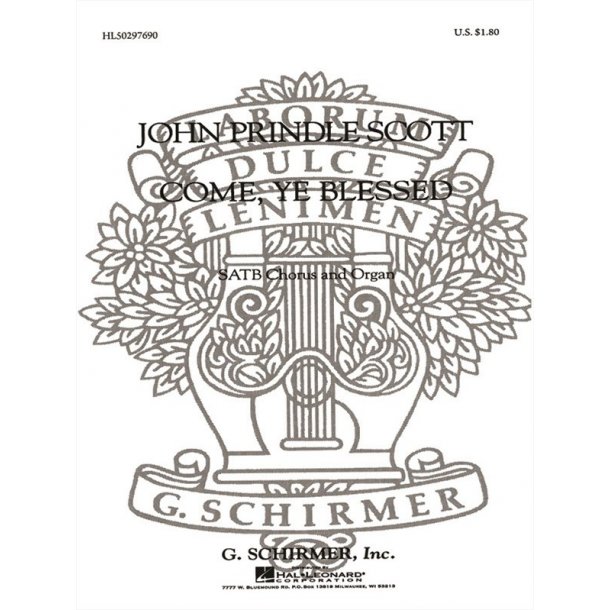 Come Ye Blessed Incidential Solos