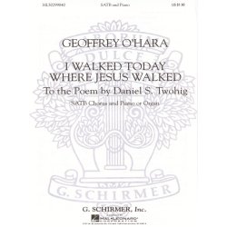 I Walked Today Where Jesus Walked