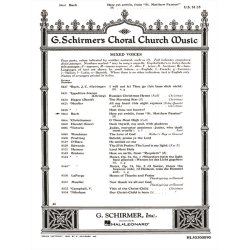 Here Yet Awhile  From St. Matthew Passion  With Organ