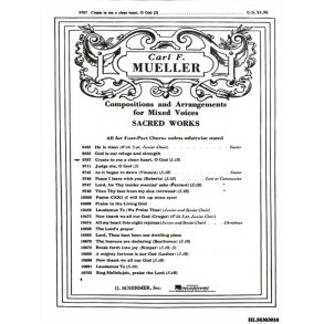 Create In Me A Clean Heart, O God  Organ