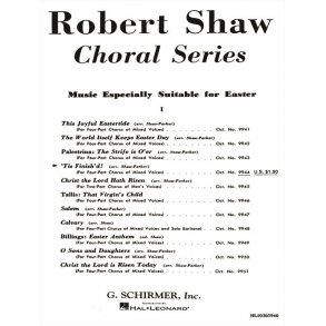 Tis Finish'd   A Cappella