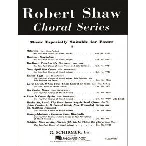 Love Is Come Again     A Cappella