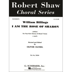 I Am The Rose Of Sharon   A Cappella