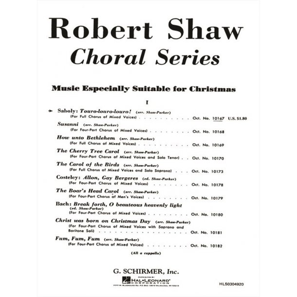 Touro Louro Louro A Cappella