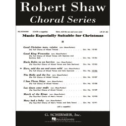 Here Mid The Ass And Oxen Mild With Soprano Solo A Cappella