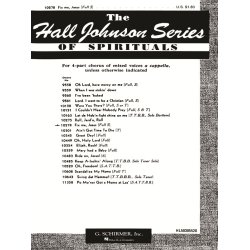 Fix Me Jesus A Cappella Negro Spiritual Soprano Solo