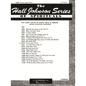 Fix Me Jesus A Cappella Negro Spiritual Soprano Solo