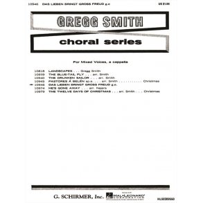 Das Lieben Bringt Gross Freudoh, Love Can  Bring Great Joy A Cappella German English