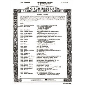 Two Macedonian Folk Songs All Night I Am Awake   Come, Sweetheart  A Cappella