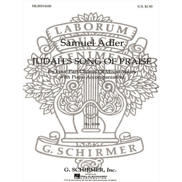 Judahs Song Of Praise