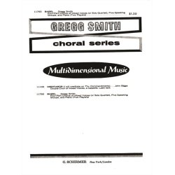 Babel SATB/2pnos Solo Qt/5 Speaking Groups