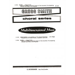 Babel SATB/2pnos Solo Qt/5 Speaking Groups