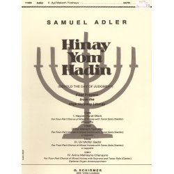 Ayl Melech Yoshayv SATB/Tenorsolo Unac