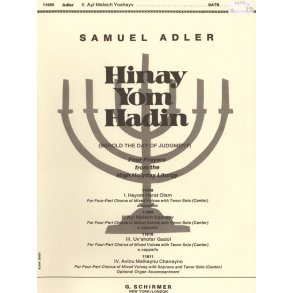 Ayl Melech Yoshayv SATB/Tenorsolo Unac