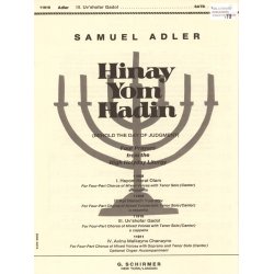 Uv'shofar Gadol Unaccompt Solo-Cantor Acappella