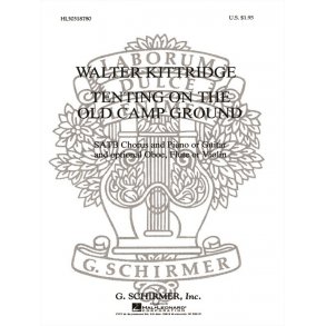 Tenting On The Old Camp Ground  With Guitar Or Piano Oboe, Flute Or Violin