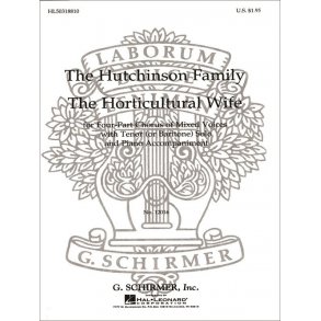 Horticultural Wife (Ed. Smith With Tenor Or Baritone Solo