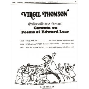 Half An Alphabet (Canons F Or Chorus)(SATB With Piano )