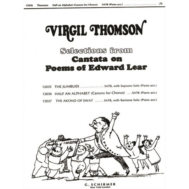 Half An Alphabet (Canons F Or Chorus)(SATB With Piano )