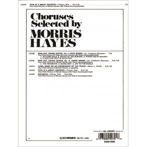 This Is A Great Country W/Pno