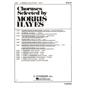 Penguin Unison 2 And 3 Part Voices And Piano Accomp(# 3 From A Menagerie Of Song S)