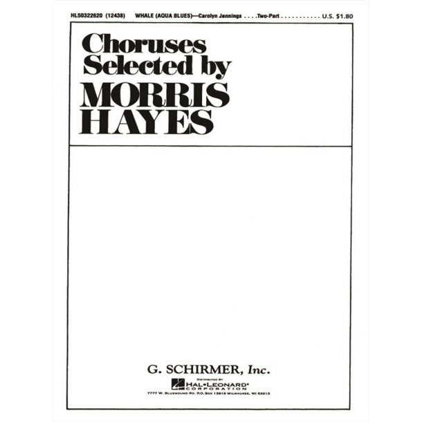 Whale  Aqua Blues  Menagerie Of Songs