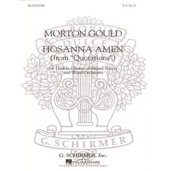 Hosanna Amen From Quotations With Orchestra