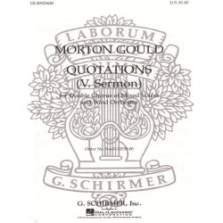 Sermon From Quotations With Orchestra