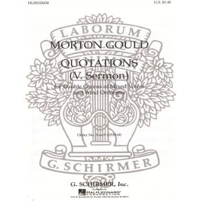 Sermon From Quotations With Orchestra