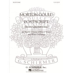 Postscript From Quotations With Orchestra