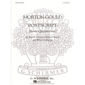 Postscript From Quotations With Orchestra