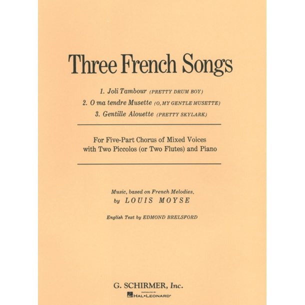 3 French Songs