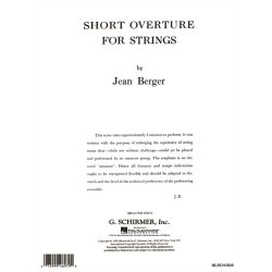 Short Overture for Strings