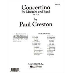 Concertino Marimba Op21b Score