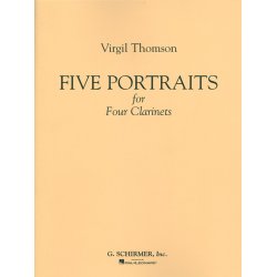 5 Portraits for 4 Clarinets