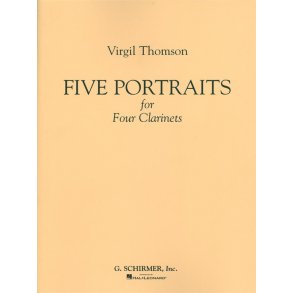 5 Portraits for 4 Clarinets