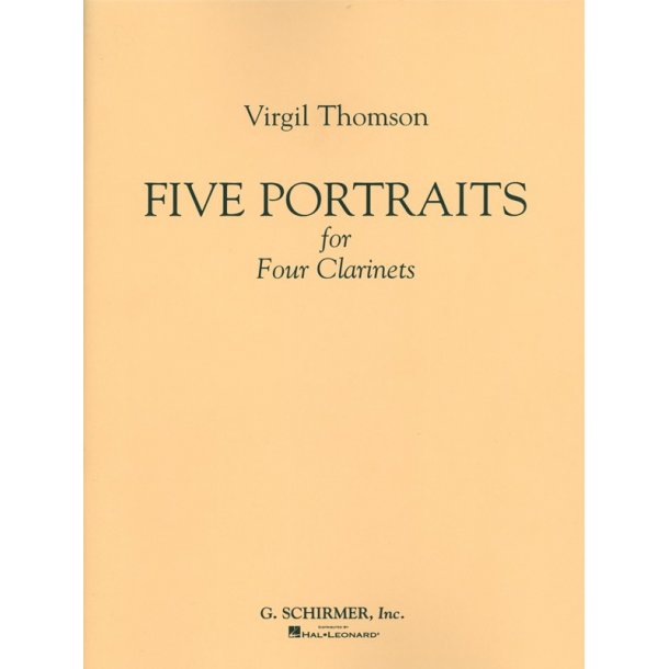 5 Portraits for 4 Clarinets