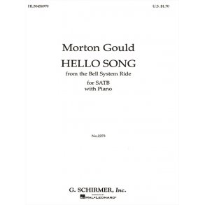 Hello Song Pno From The Bell System Ride